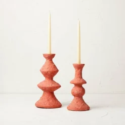 Tall Clay Taper Candle Holder Red - Opalhouse™ Designed With Jungalow™ 7 Tall Clay Taper Candle Holder Red - Opalhouse™ Designed With Jungalow™ -Opalhouse GUEST 030eda6c 85df 45b9 bbc4 07bae42656d4