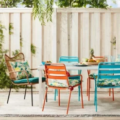 5" X 7" Multi Dot Fringed Outdoor Rug Teal/Pink/Yellow - Opalhouse™ 8 5" X 7" Multi Dot Fringed Outdoor Rug Teal/Pink/Yellow - Opalhouse™ -Opalhouse GUEST 0b5e6a0b 4b65 4e2a b81e d52869792536