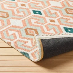 Tapestry Ogee Medallion Rug Blush - Opalhouse™ Designed With Jungalow™ -Opalhouse GUEST 25711ba3 43e4 4b45 91bc 9e22f9a43b8e