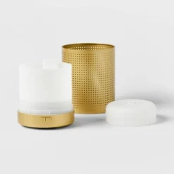 300ml Die Cut Pattern Brass Metal Diffuser - Opalhouse™ -Opalhouse GUEST 305b49f0 56f4 416c bb85 0eb05cf98624
