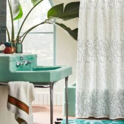 In This Together Shower Curtain White - Opalhouse⢠Designed With Jungalowā¢