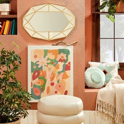 Antique Decorative Wall Mirror - Opalhouse™ Designed With Jungalow™ 3 Antique Decorative Wall Mirror - Opalhouse™ Designed With Jungalow™