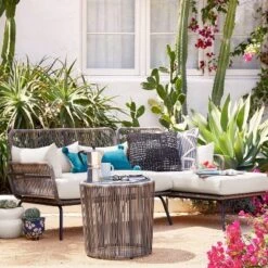 Latigo Patio Sectional Gray/Brown/Linen - Opalhouse™ 13 Latigo Patio Sectional Gray/Brown/Linen - Opalhouse™ -Opalhouse GUEST 58c62a04 f1e9 49d0 af85 6fa1cf870e49