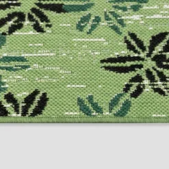 5' X 7' Floral Stamp Outdoor Rug Green - Opalhouse™ 7 5' X 7' Floral Stamp Outdoor Rug Green - Opalhouse™ -Opalhouse GUEST 6bf8d430 59fc 44d6 ad14 a69b10e955f1