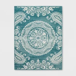Vintage Medallion Outdoor Rug Turquoise - Opalhouse 8 Vintage Medallion Outdoor Rug Turquoise - Opalhouse -Opalhouse GUEST 6c0eb72d 44c2 4f9e 87fc 5063aebde8d8