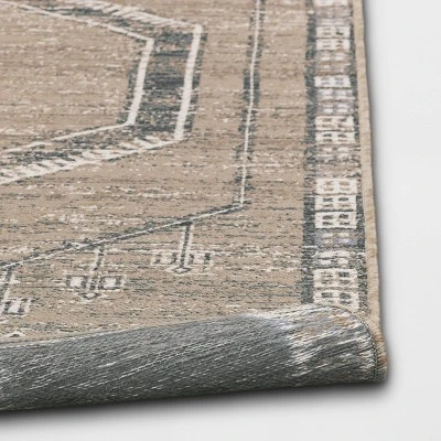 7' X 10' Sunset Moroccan Tapestry Woven Outdoor Rug Light Brown - Opalhouse™ 5 7' X 10' Sunset Moroccan Tapestry Woven Outdoor Rug Light Brown - Opalhouse™ - Image 3