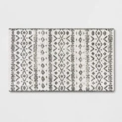 Diamond Printed Accent Aztec Rug Black - Opalhouse™ 10 Diamond Printed Accent Aztec Rug Black - Opalhouse™ -Opalhouse GUEST 9a5f0d3a 6dc0 4cc2 a7e1 7c16bb3d54a2